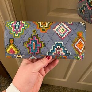 Vera Bradley trifold wallet
